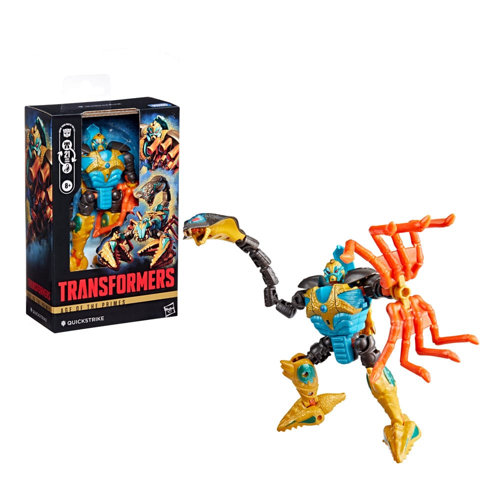Transformers Age of the Primes Deluxe Class figurine Quickstrike 14 cm