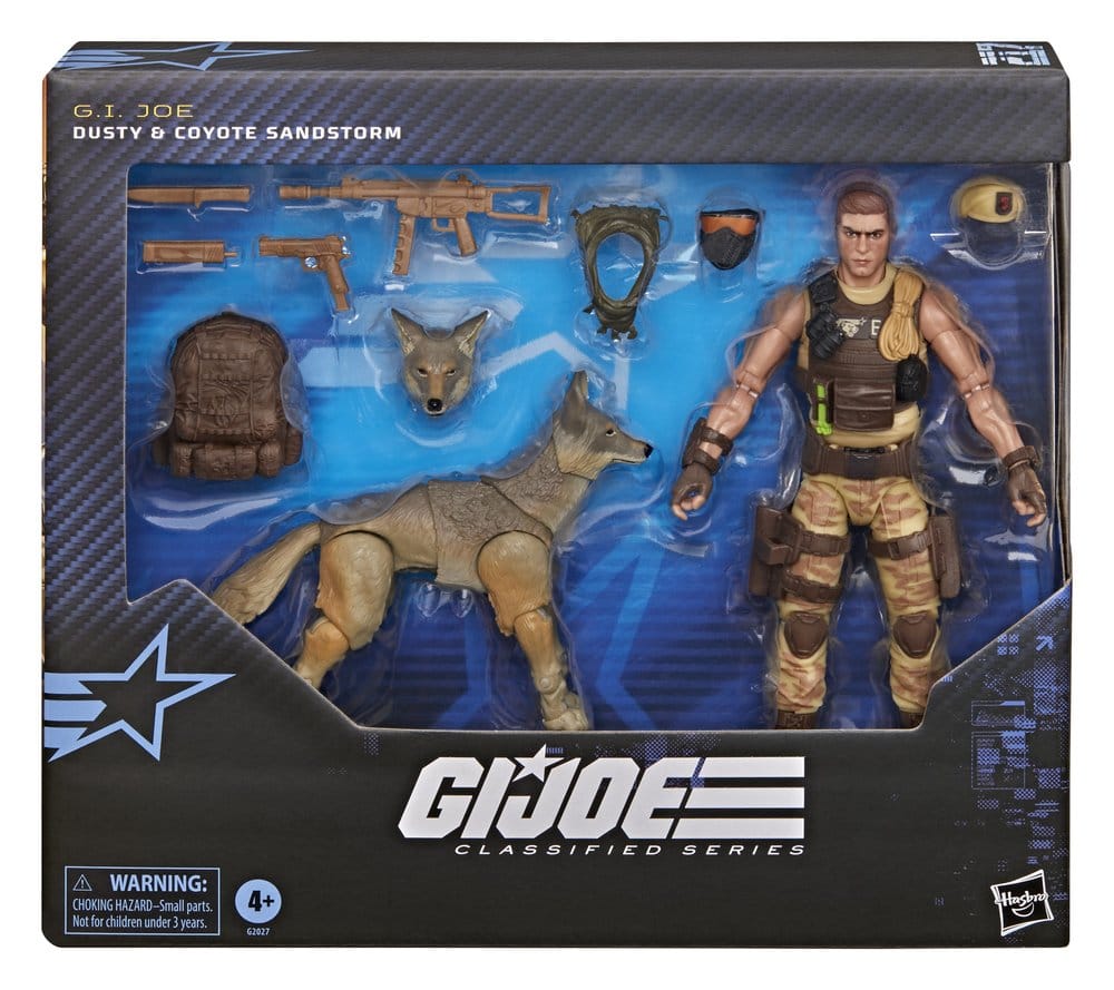 G.I. Joe Classified Series figurine #217 Dusty & Coyote Sandstorm 15 cm