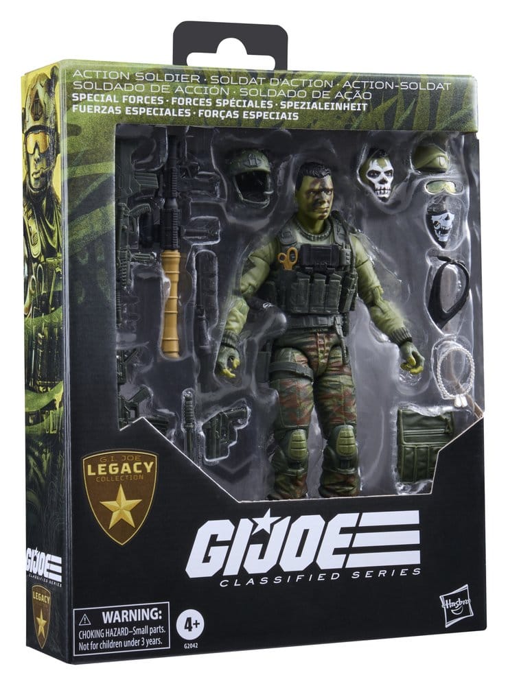 G.I. Joe Classified Series Legacy Collection figurine Action Soldier - Special Forces 15 cm