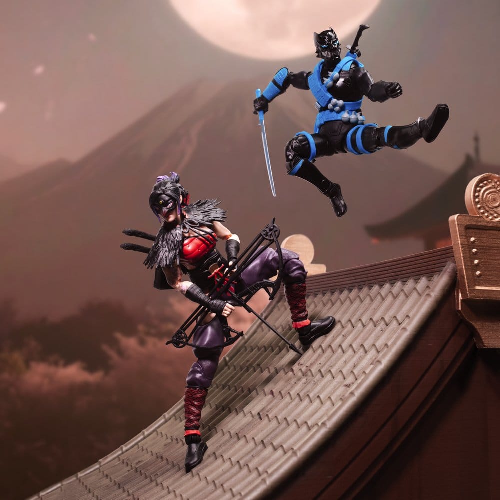 G.I. Joe Classified Series pack 2 figurines Snake Eyes & Kim "Jinx" Arashikage 15 cm