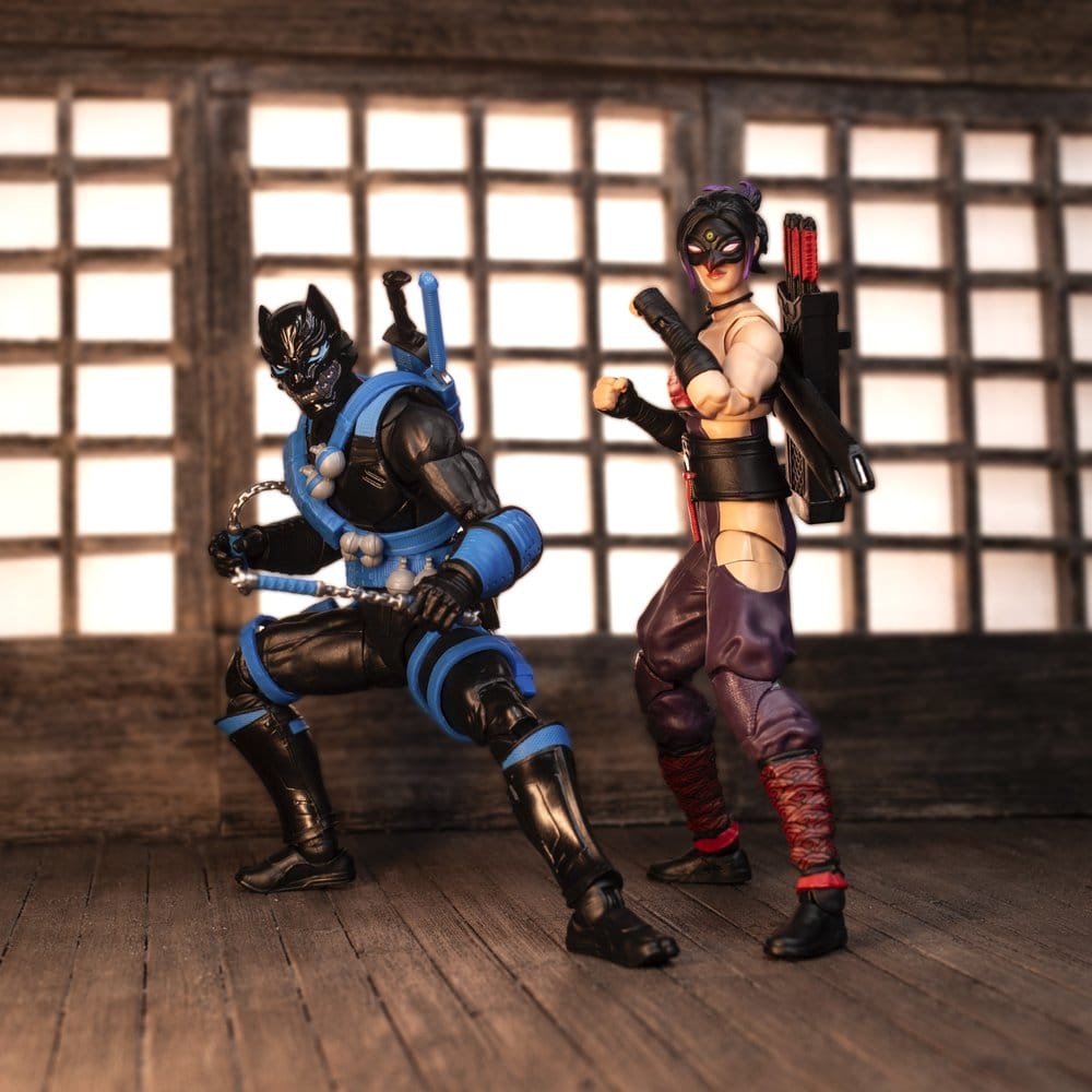 G.I. Joe Classified Series pack 2 figurines Snake Eyes & Kim "Jinx" Arashikage 15 cm