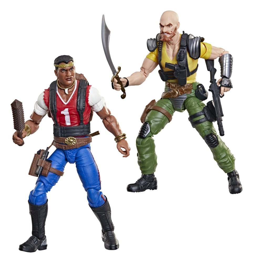 G.I. Joe Classified Series pack 2 figurines #193 David "Red Dog" Taputapu & Varujan "Taurus" Ayvazyan 15 cm