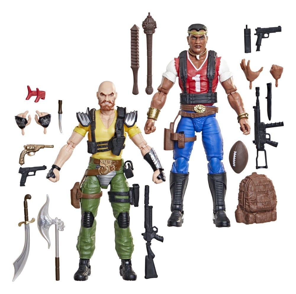 G.I. Joe Classified Series pack 2 figurines #193 David "Red Dog" Taputapu & Varujan "Taurus" Ayvazyan 15 cm