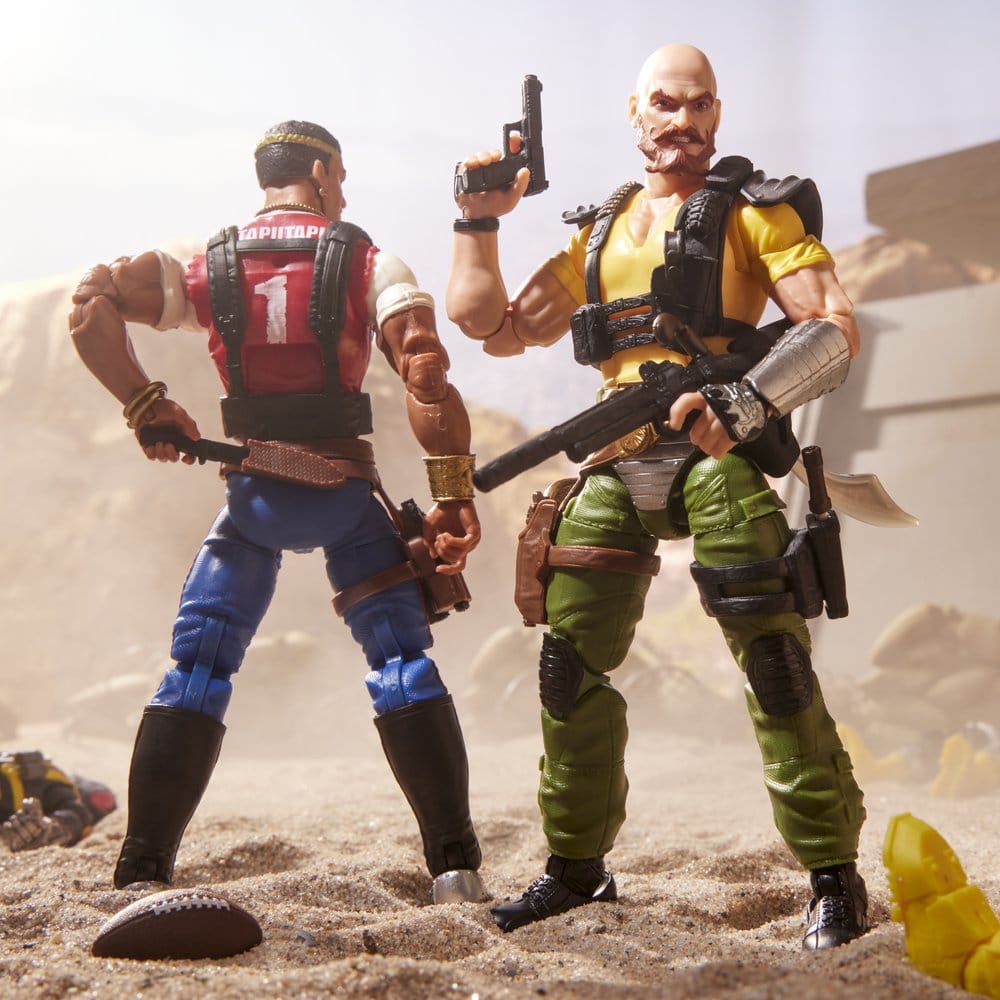 G.I. Joe Classified Series pack 2 figurines #193 David "Red Dog" Taputapu & Varujan "Taurus" Ayvazyan 15 cm