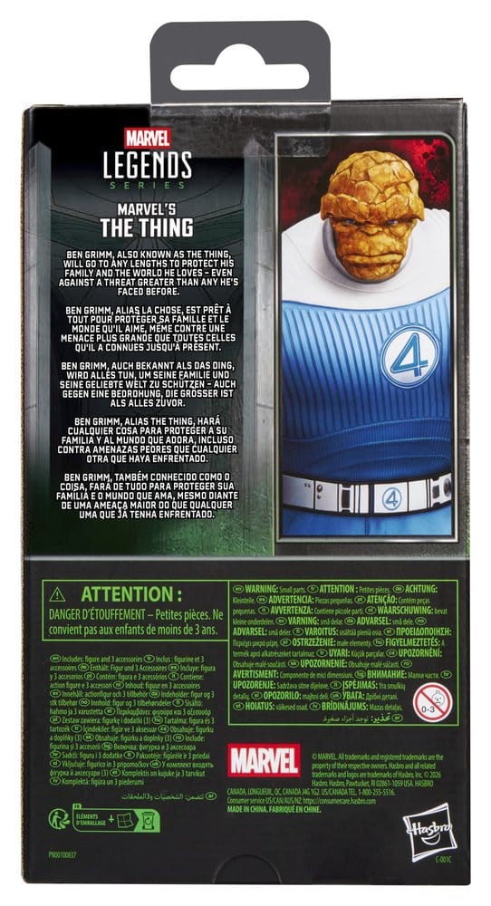 Avengers: Doomsday Marvel Legends figurine Marvel's The Thing 15 cm