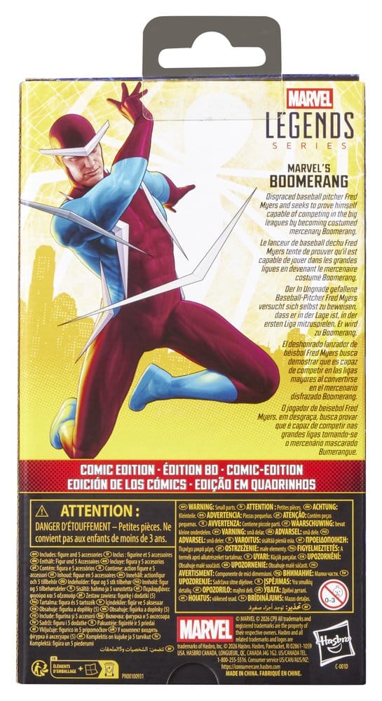 Spider-Man: Brand New Day Marvel Legends figurine Marvel's Boomerang 15 cm