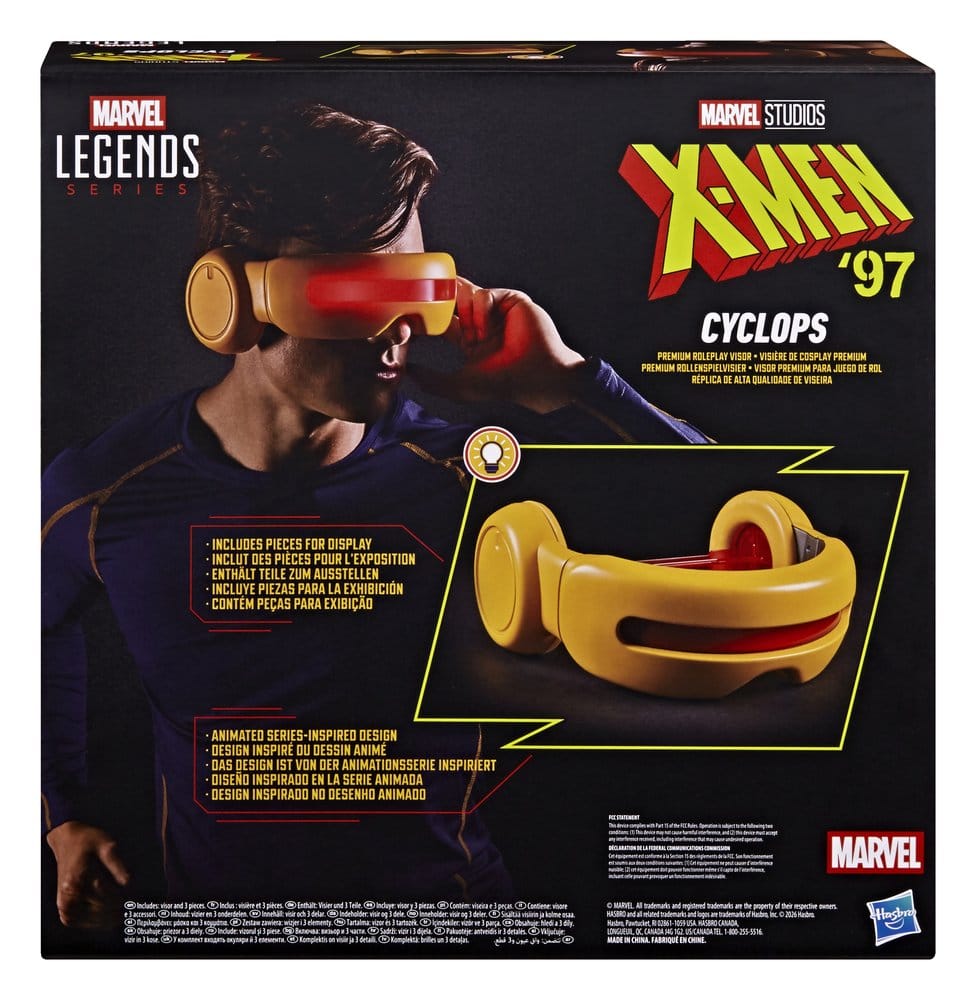 X-Men '97 Marvel Legends réplique Roleplay Visiére de Cyclops