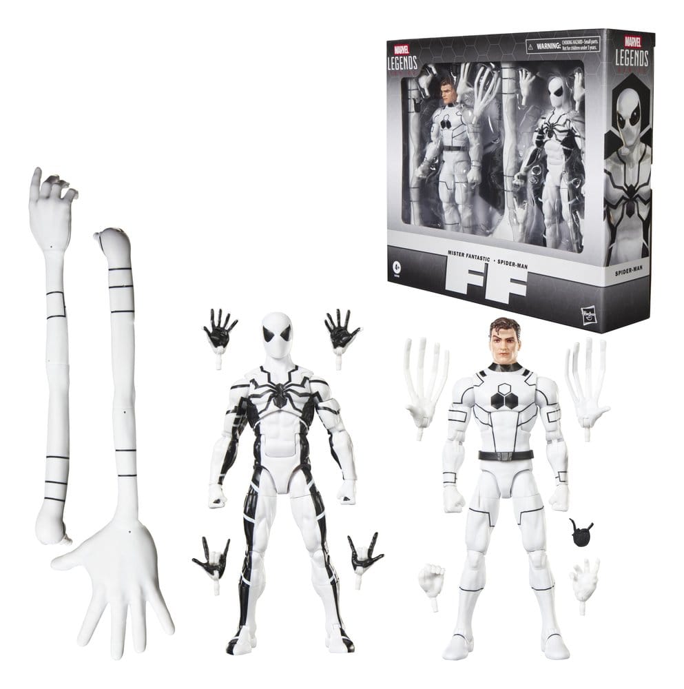 Future Foundation Marvel Legends pack 2 figurines Mister Fantastic & Spider-Man 15 cm