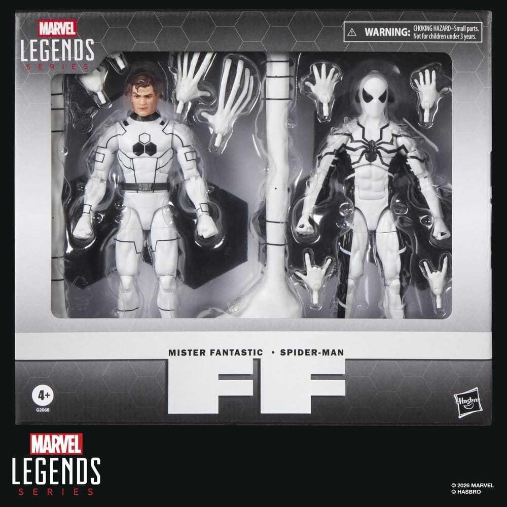 Future Foundation Marvel Legends pack 2 figurines Mister Fantastic & Spider-Man 15 cm