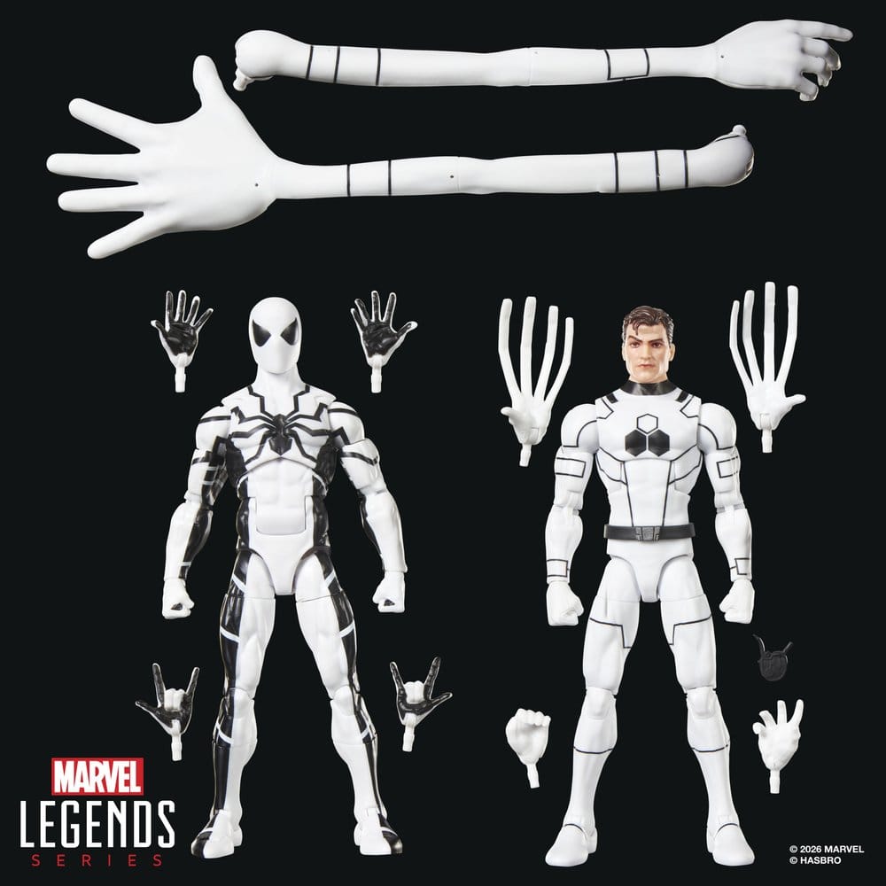 Future Foundation Marvel Legends pack 2 figurines Mister Fantastic & Spider-Man 15 cm