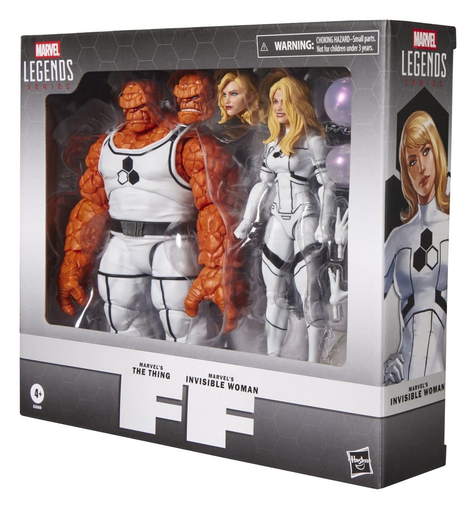 Future Foundation Marvel Legends pack 2 figurines The Thing & Invisible Woman 15 cm