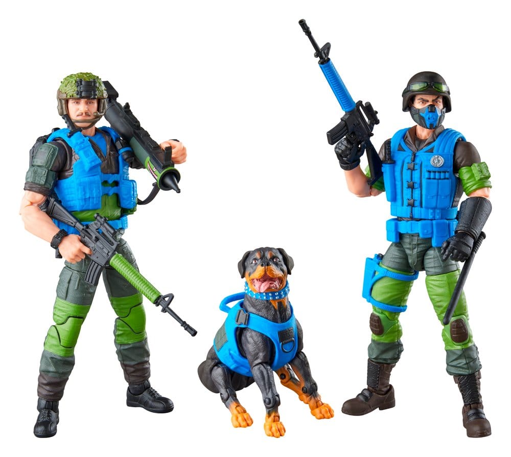 G.I. Joe Classified Series pack 3 figurines #220 Mad Marauders: Footloose & Mutt & Junkyard 15 cm