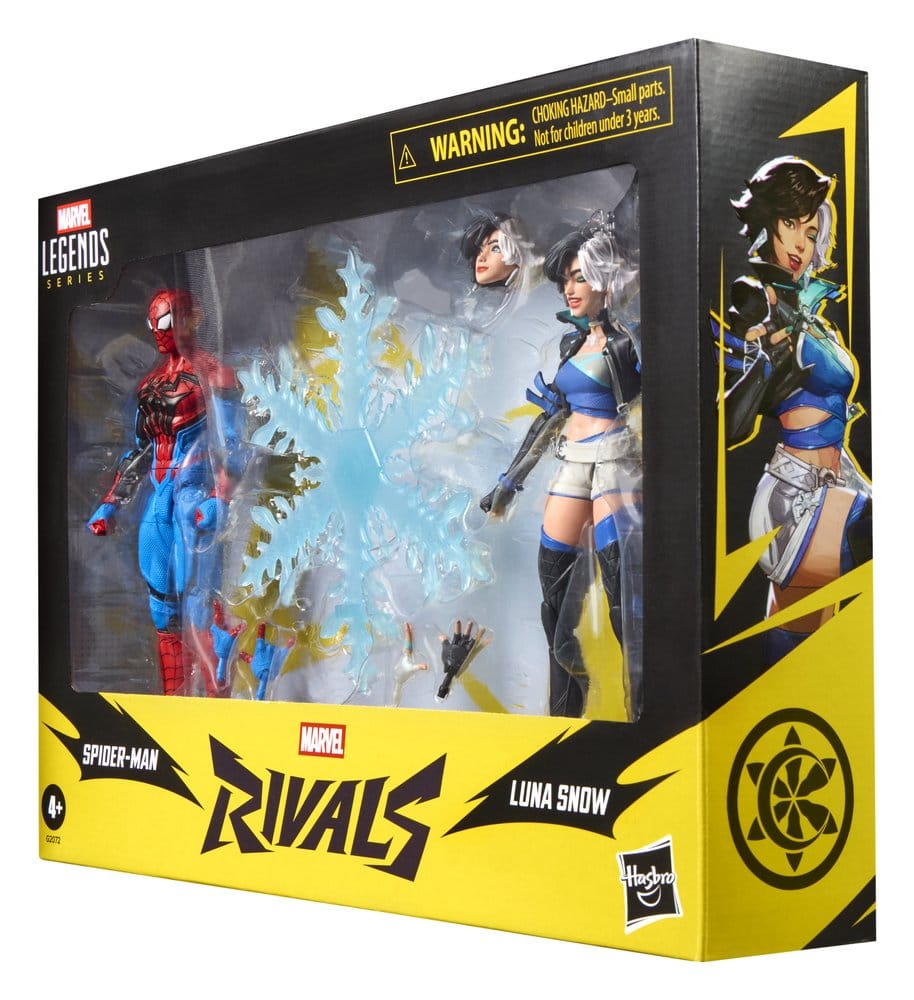 Marvel Rivals Marvel Legends pack 2 figurines Spider-Man & Luna Snow 15 cm