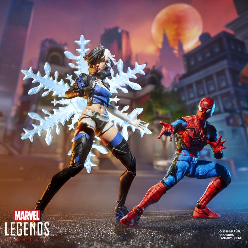 Marvel Rivals Marvel Legends pack 2 figurines Spider-Man & Luna Snow 15 cm