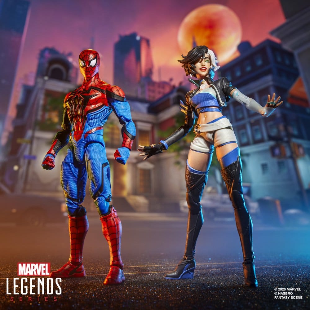 Marvel Rivals Marvel Legends pack 2 figurines Spider-Man & Luna Snow 15 cm