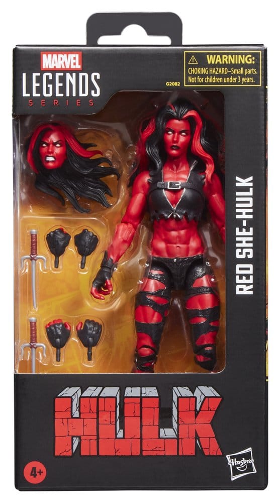 Hulk Marvel Legends figurine Red She-Hulk 15 cm