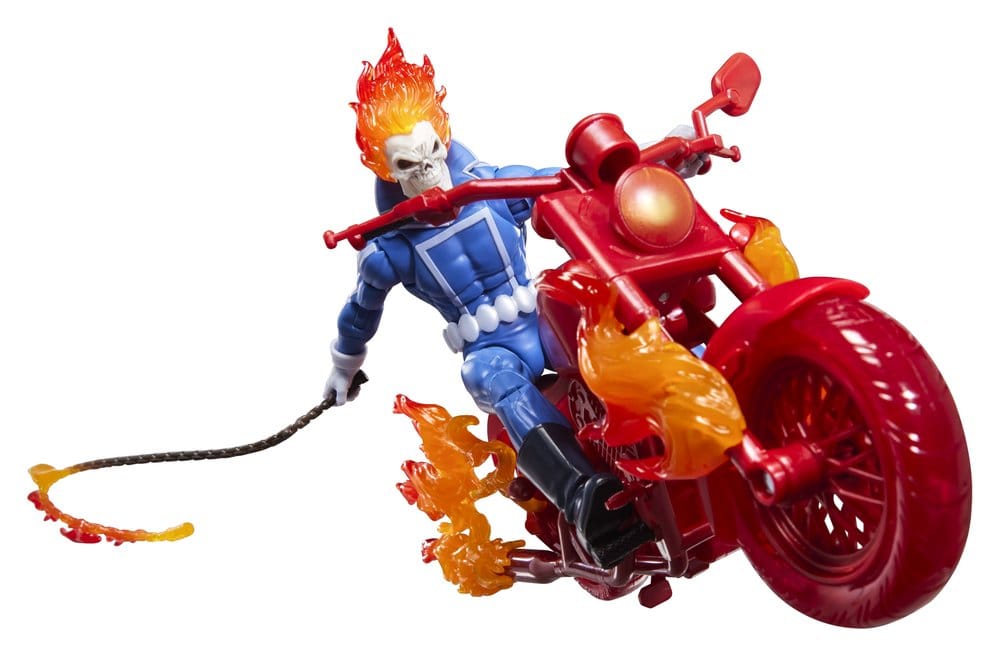 Ghost Rider Marvel Legends figurine Johnny Blaze with Motorcycle 15 cm