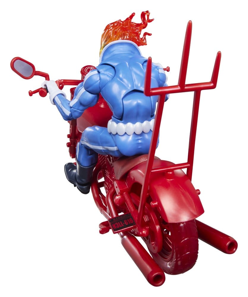 Ghost Rider Marvel Legends figurine Johnny Blaze with Motorcycle 15 cm