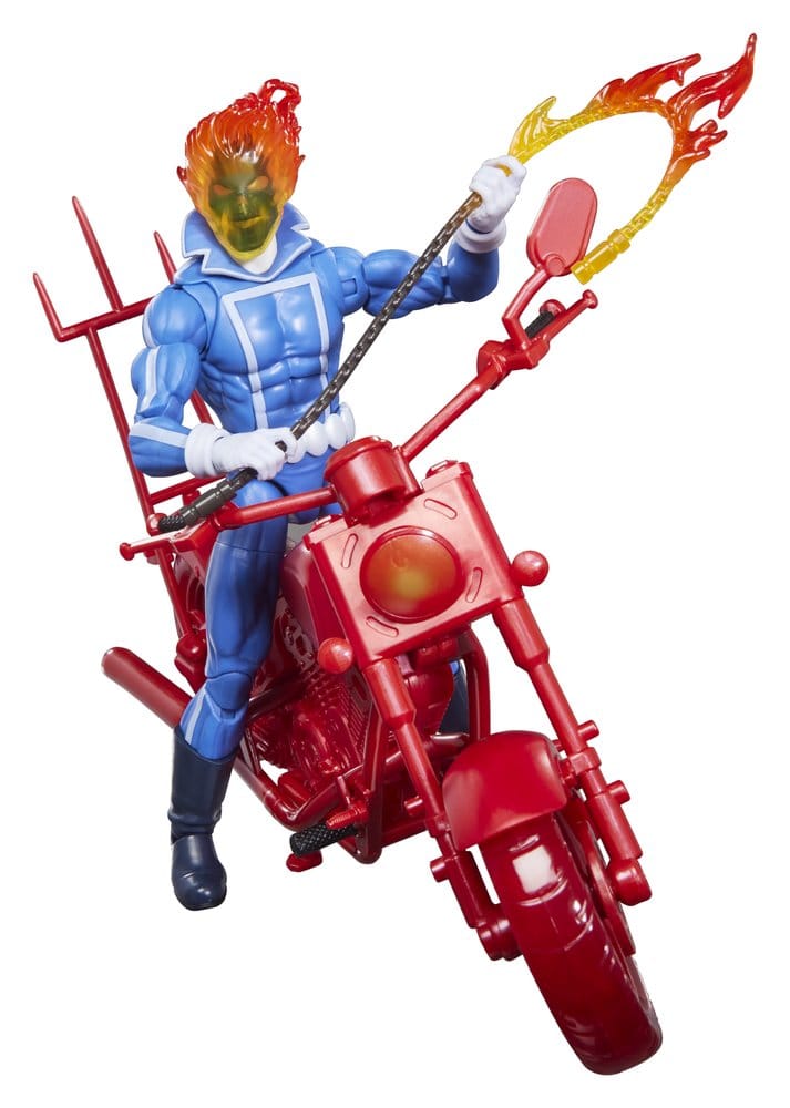 Ghost Rider Marvel Legends figurine Johnny Blaze with Motorcycle 15 cm