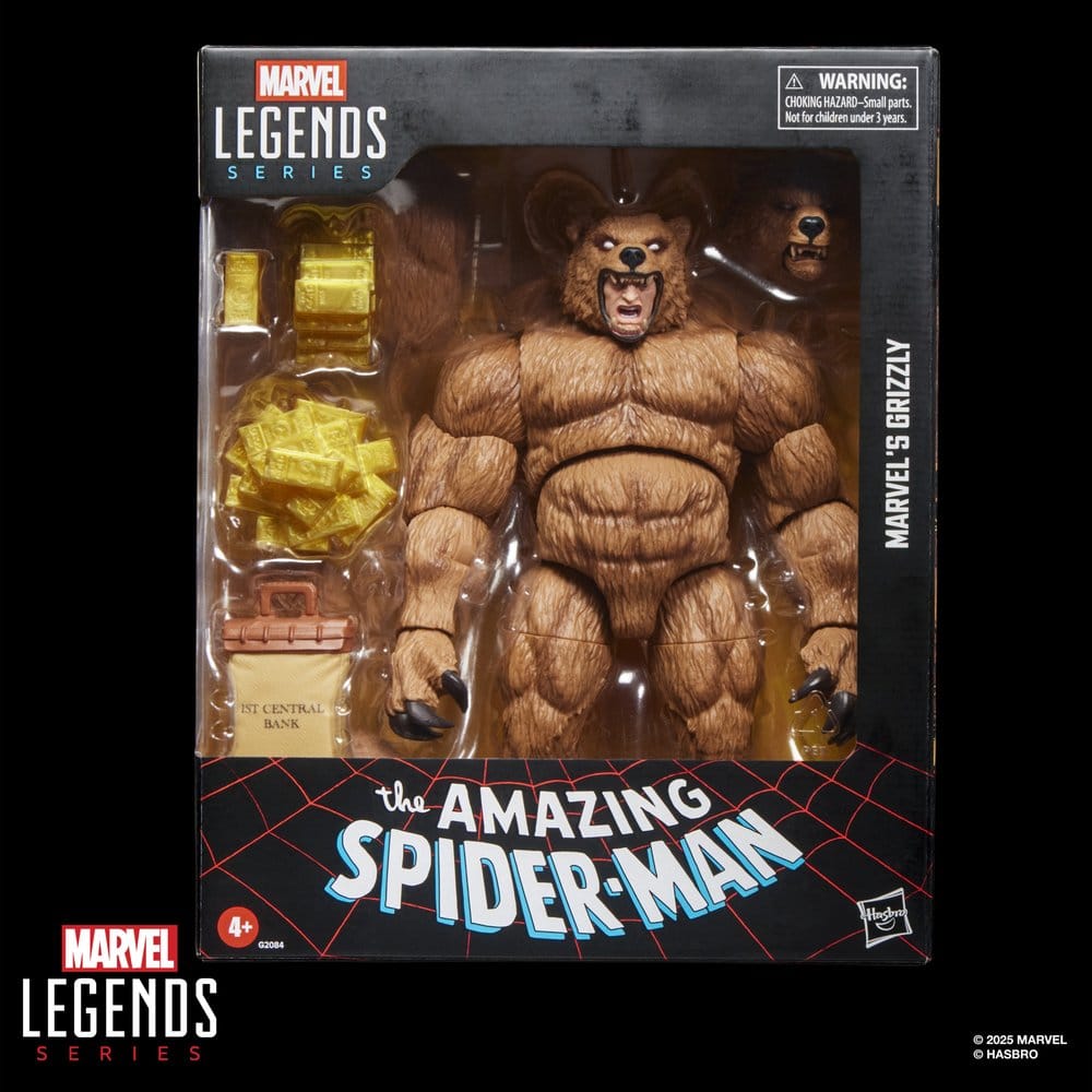 The Amazing Spider-Man Marvel Legends figurine Marvel's Grizzly 15 cm
