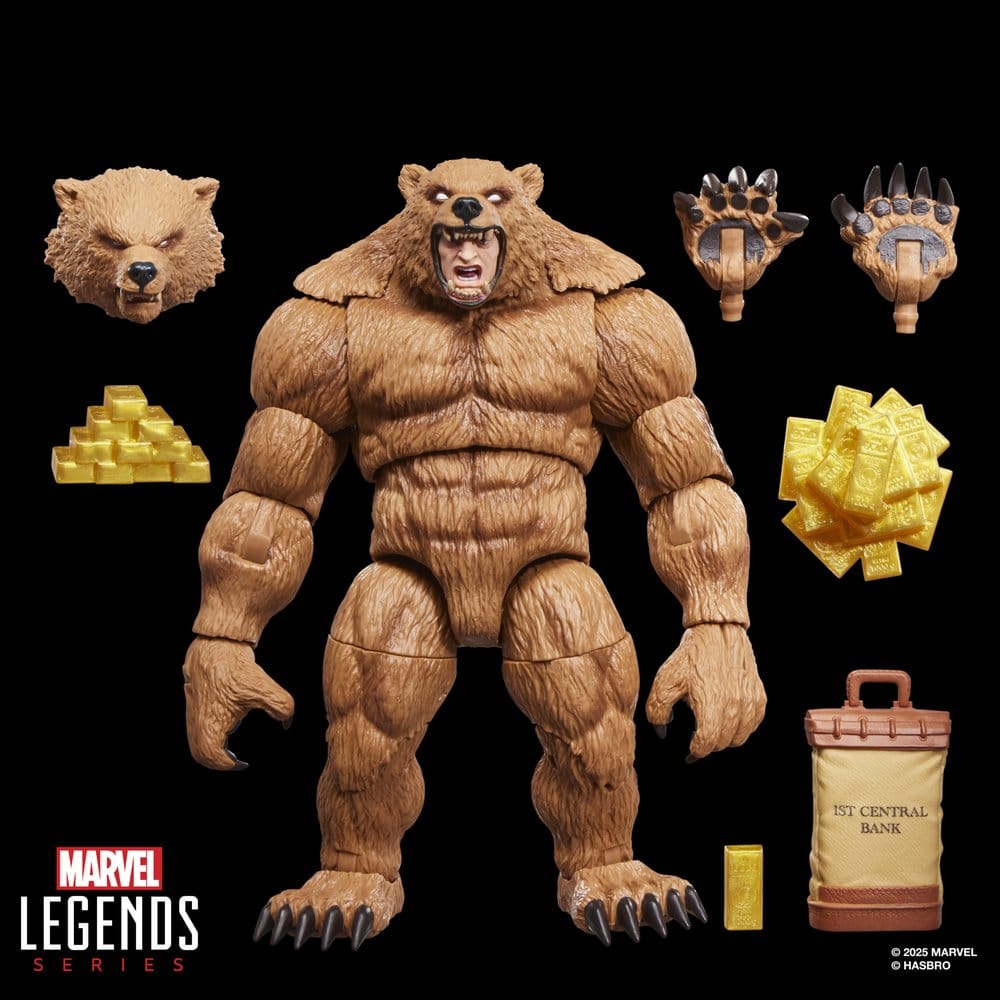 The Amazing Spider-Man Marvel Legends figurine Marvel's Grizzly 15 cm