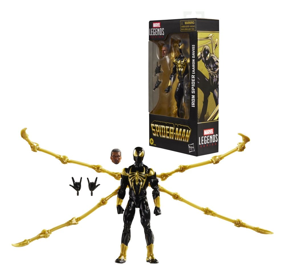Spider-Man Marvel Legends figurine Iron Spider (Aaron Davis) 15 cm