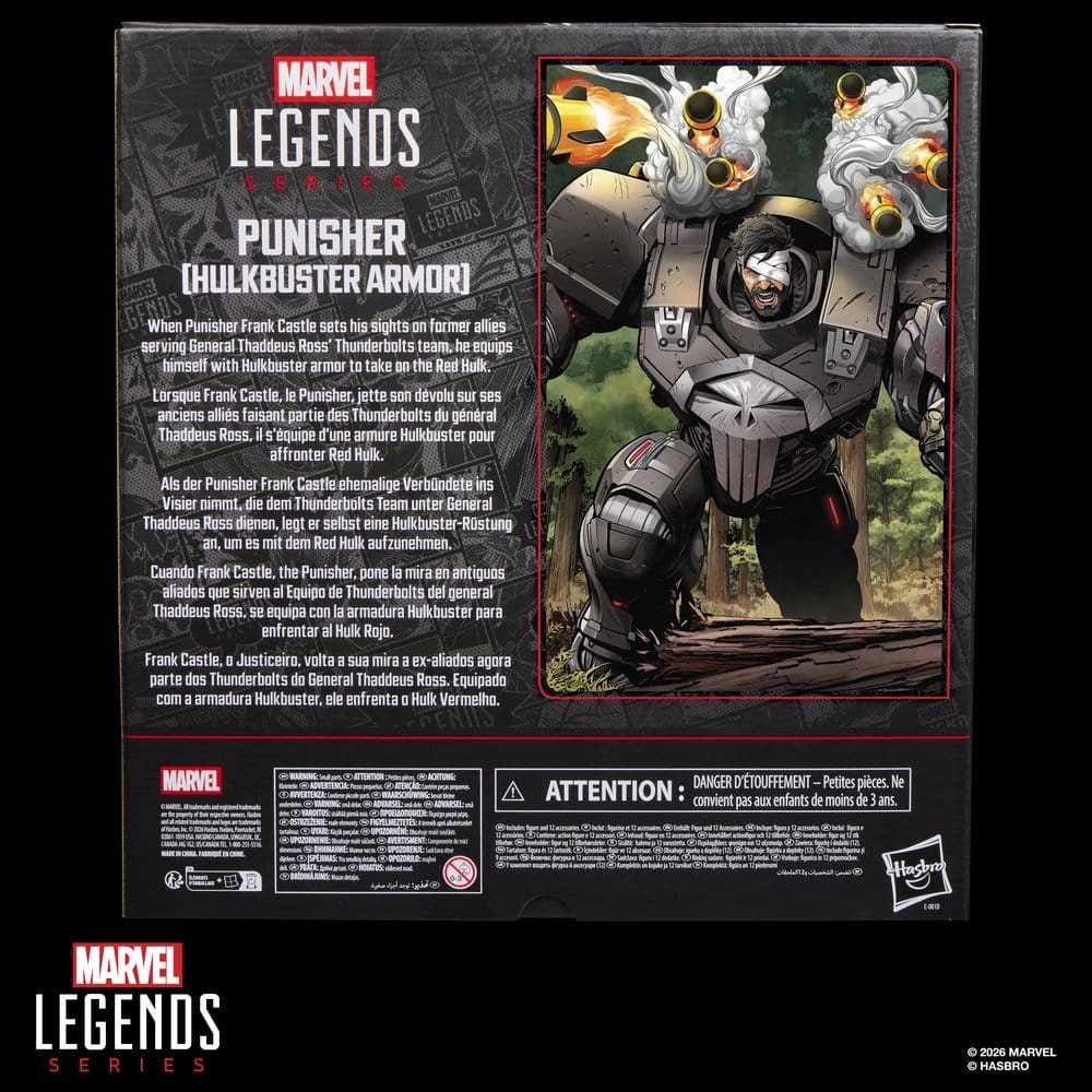 Marvel Legends figurine Punisher Hulkbuster Armor 15 cm