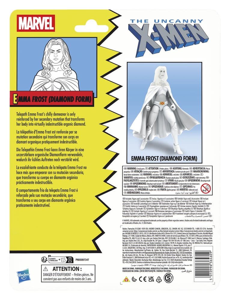 The Uncanny X-Men Marvel Legends figurine Emma Frost (Diamond Form) 15 cm