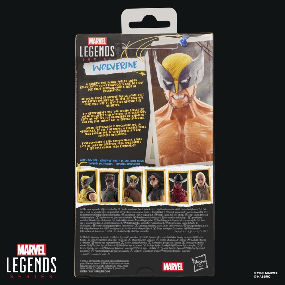 Deadpool & Wolverine Marvel Legends figurine Wolverine 15 cm