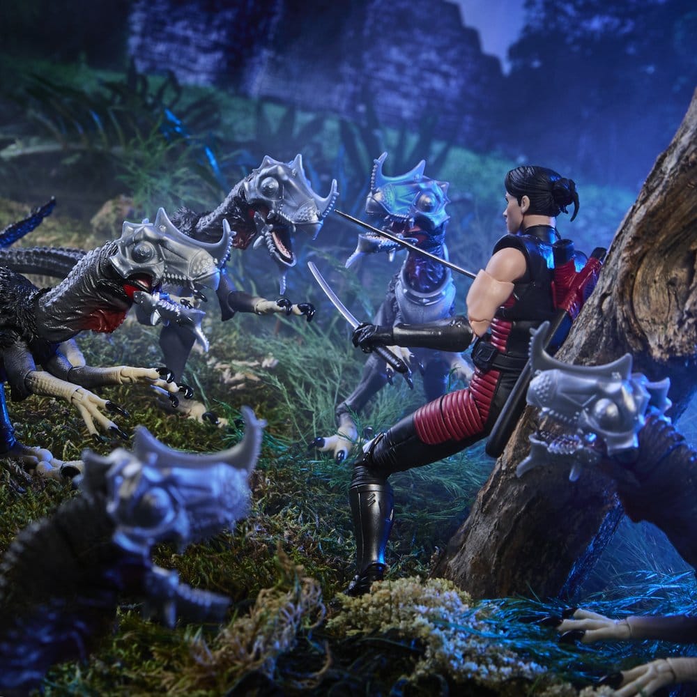 G.I. Joe Classified Series pack 2 figurines #196 Professor Rottclaw & Cobra Deinonychus 15 cm