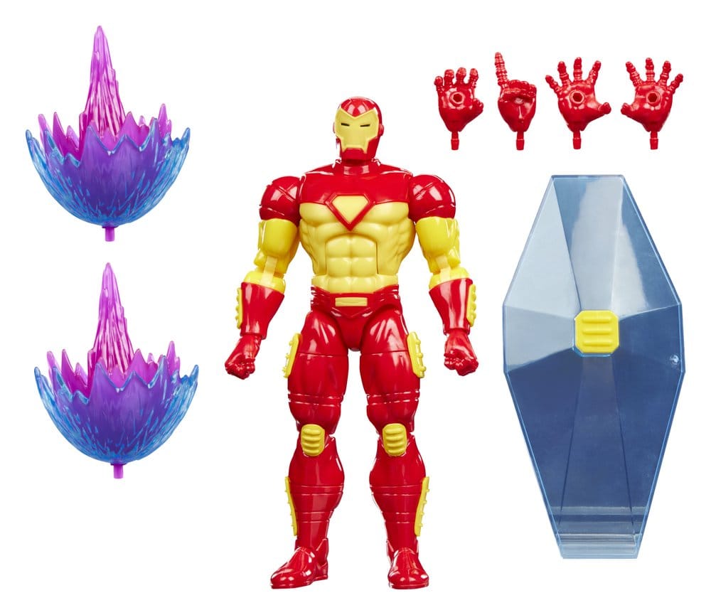 Marvel Games Marvel Legends pack 2 figurines Iron Man & Marvel's Spiral 15 cm