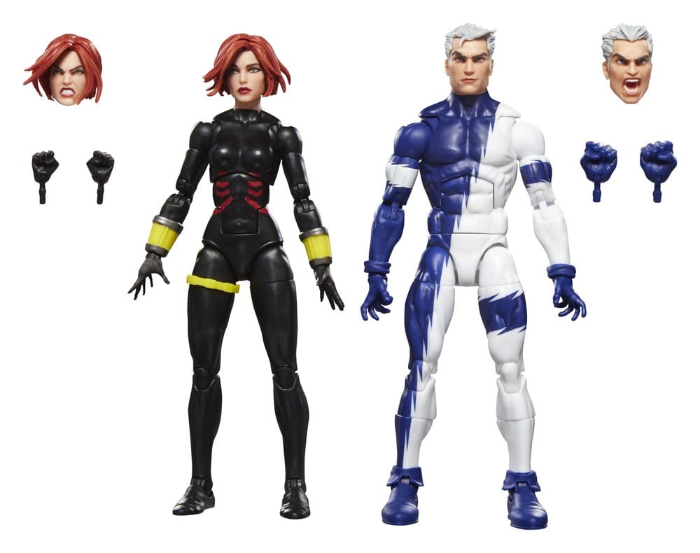 Avengers Marvel Legends pack 2 figurines Black Widow & Quicksilver 15 cm