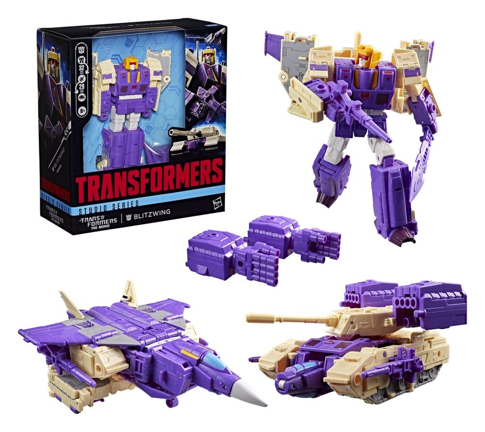 Les Transformers : le film Studio Series Leader Class figurine Blitzwing 18 cm