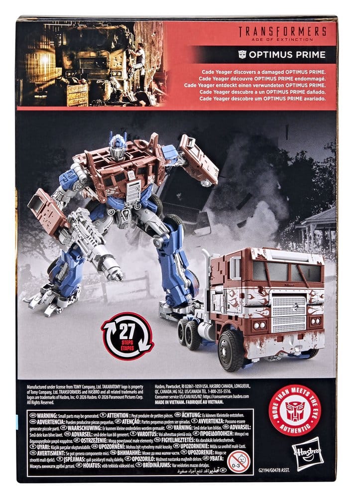 Transformers: L'Âge de l'extinction Studio Series Voyager Class figurine Optimus Prime 17 cm