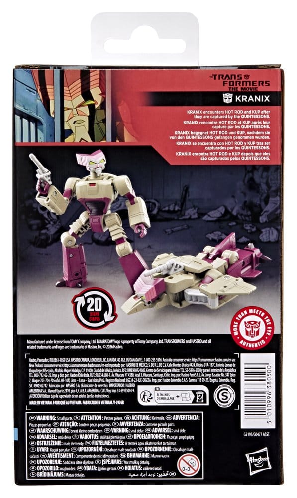 The Transformers: The Movie Studio Series Deluxe Class figurine Kranix 14 cm