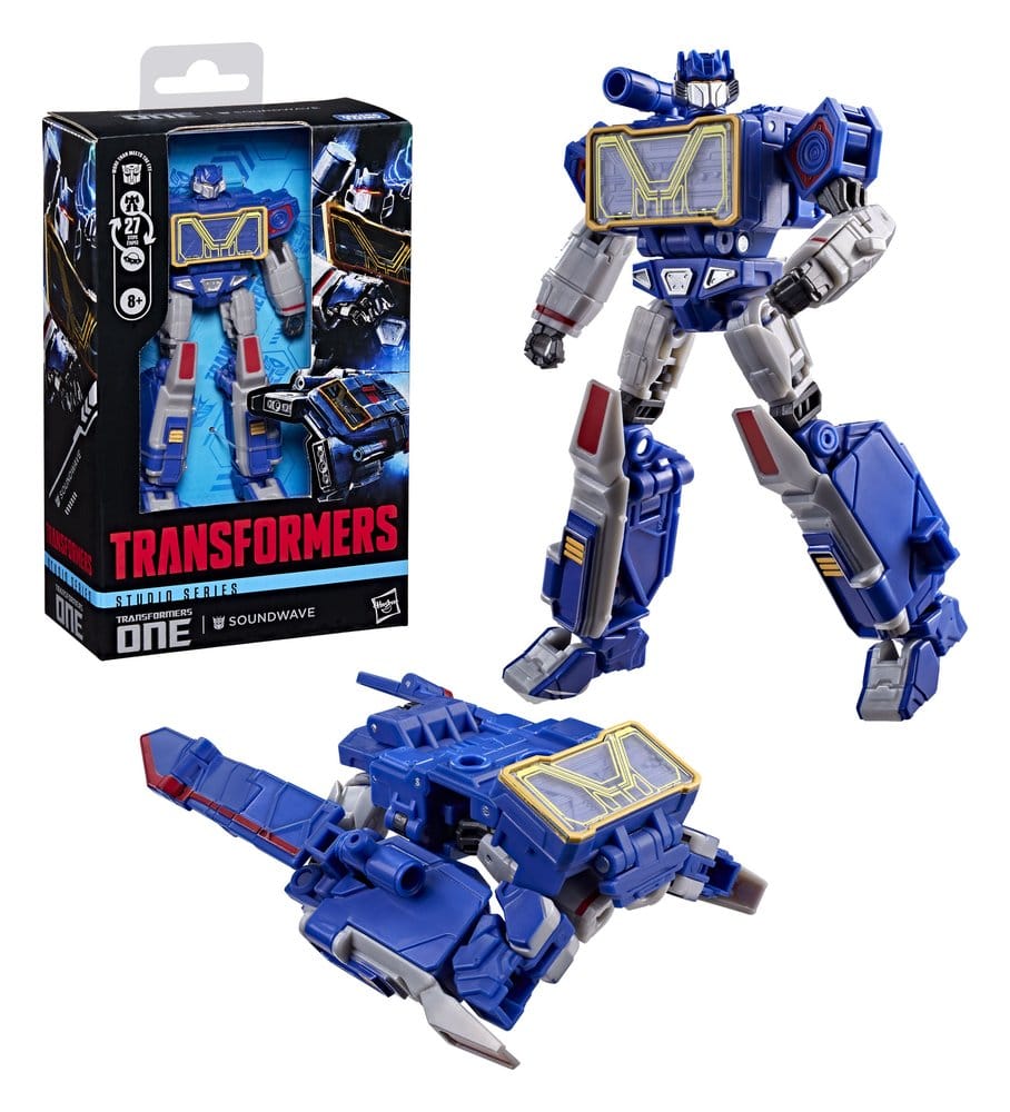 Transformers : Le Commencement Studio Series Deluxe Class figurine Soundwave 13 cm