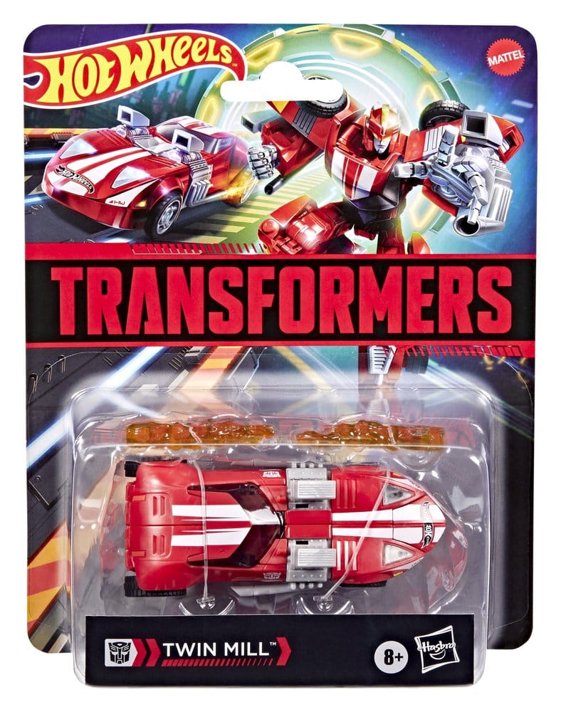 Transformers Collaborative Hot Wheels x Transformers Deluxe Class figurine Twin Mill 13 cm