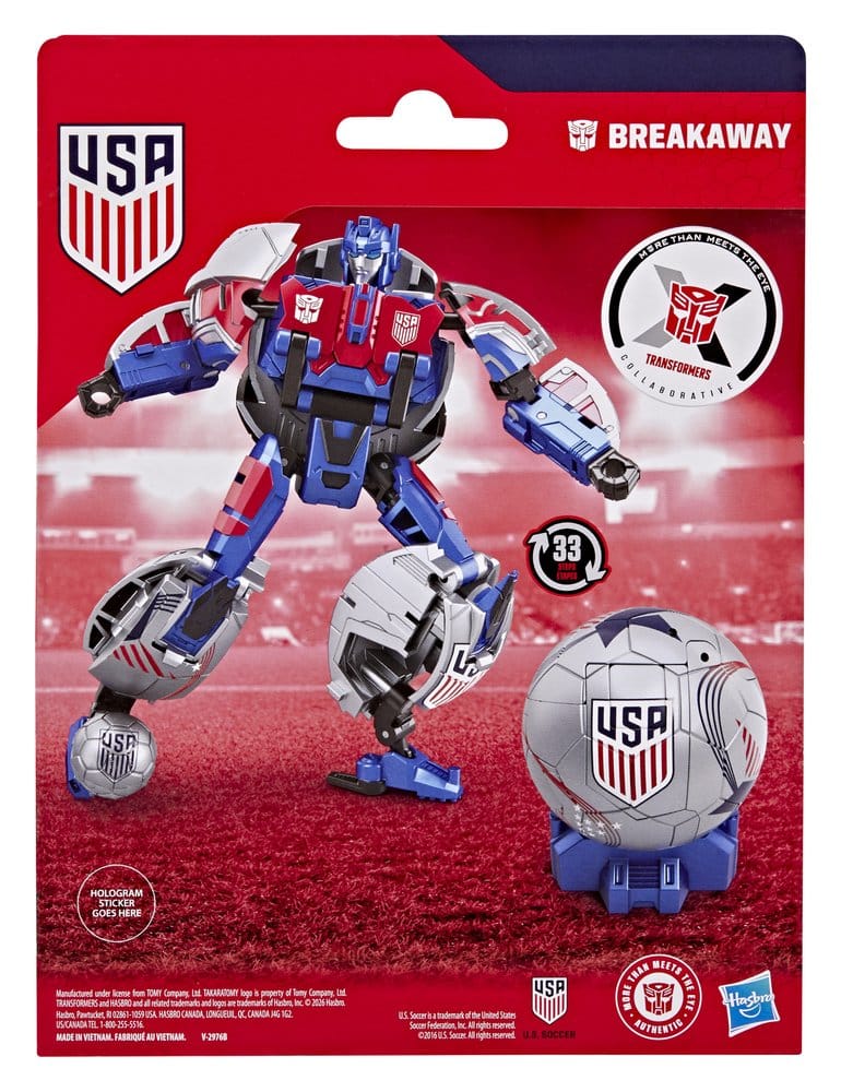 Transformers x US Soccer Federation figurine Breakaway 14 cm