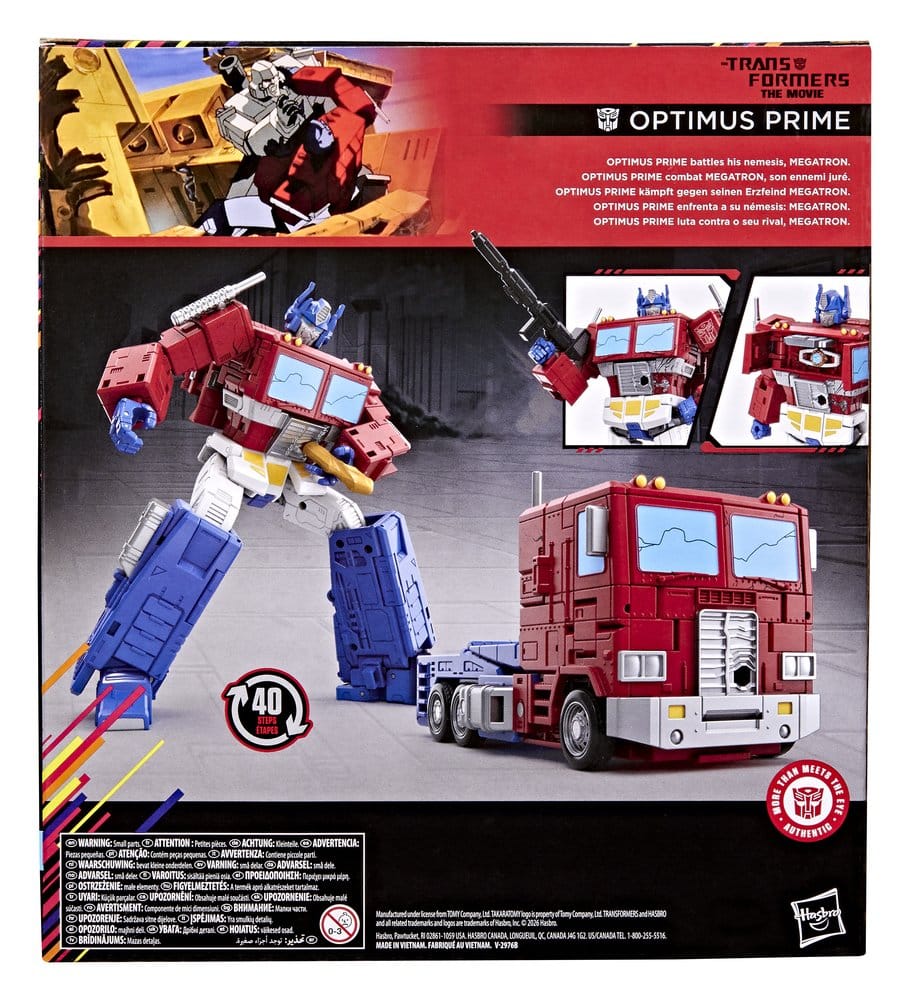 The Transformers: The Movie Studio Series Leader Class figurine MTMTE Collection: Optimus Prime 18 cm