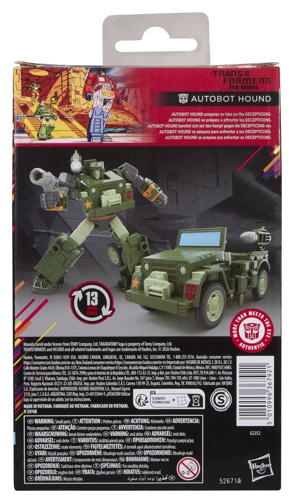 The Transformers: The Movie Studio Series Deluxe Class figurine MTMTE Collection: Autobot Hound 14 cm