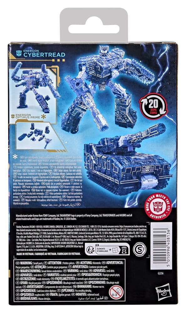 Transformers Age of the Primes Deluxe Class figurine Energon Cybertread 14 cm