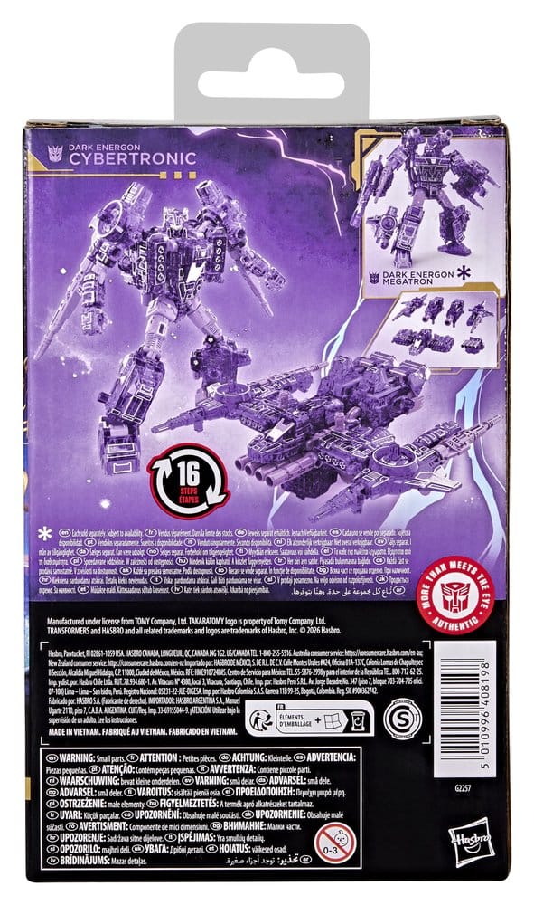 Transformers Age of the Primes Deluxe Class figurine Dark Energon Cybertronic 14 cm