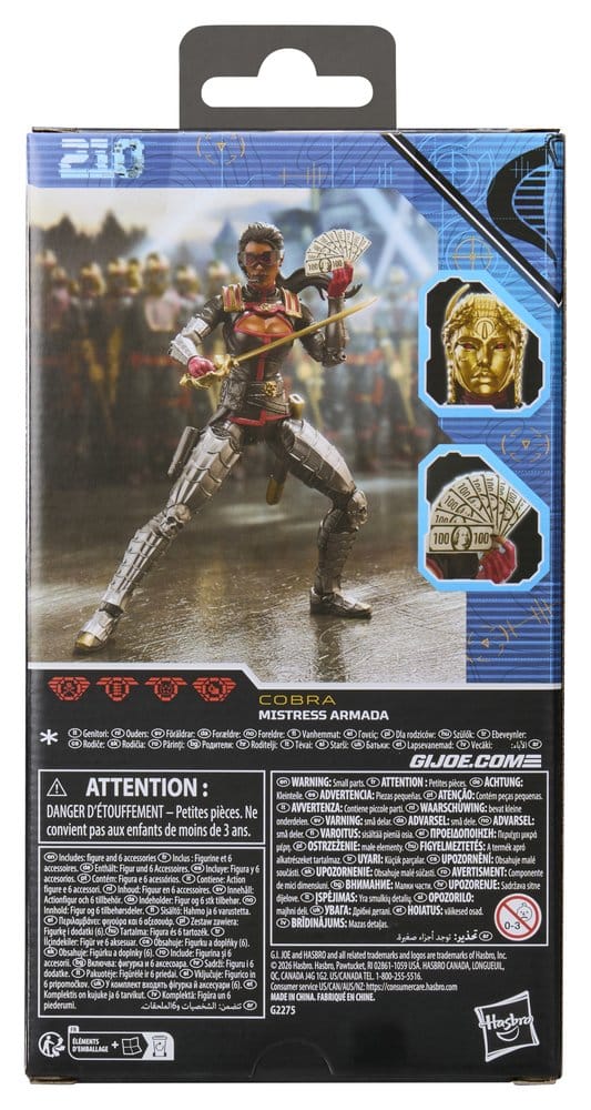 G.I. Joe Classified Series figurine #210 Mistress Armada 15 cm