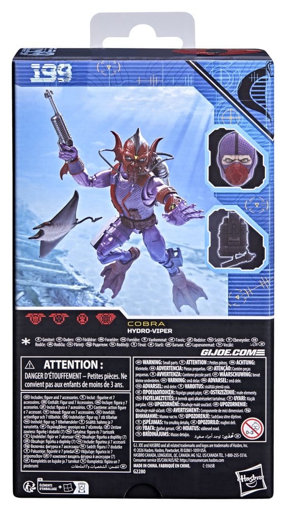 G.I. Joe Classified Series figurine #199 Hydro-Viper 15 cm