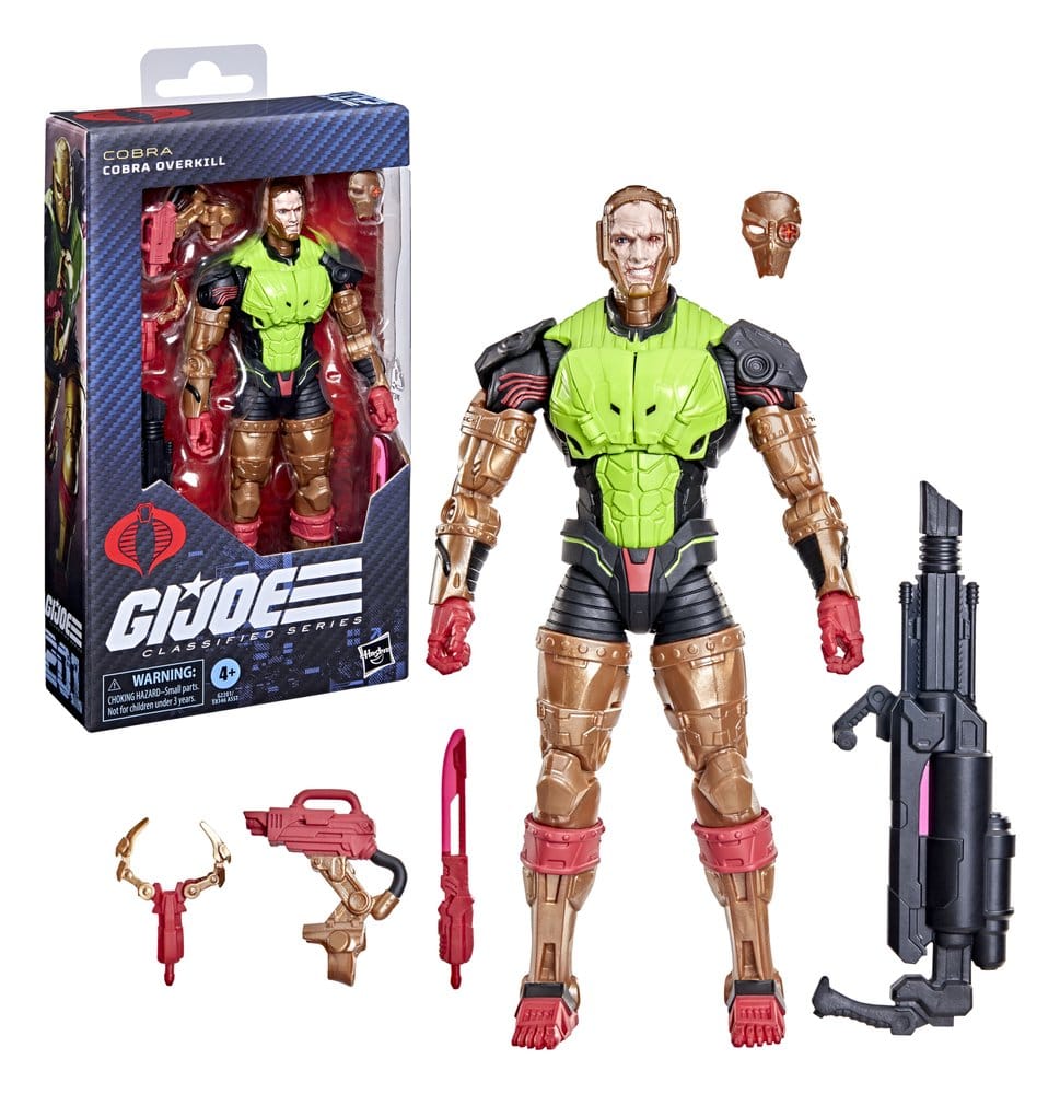 G.I. Joe Classified Series figurine #201 Cobra Overkill 15 cm