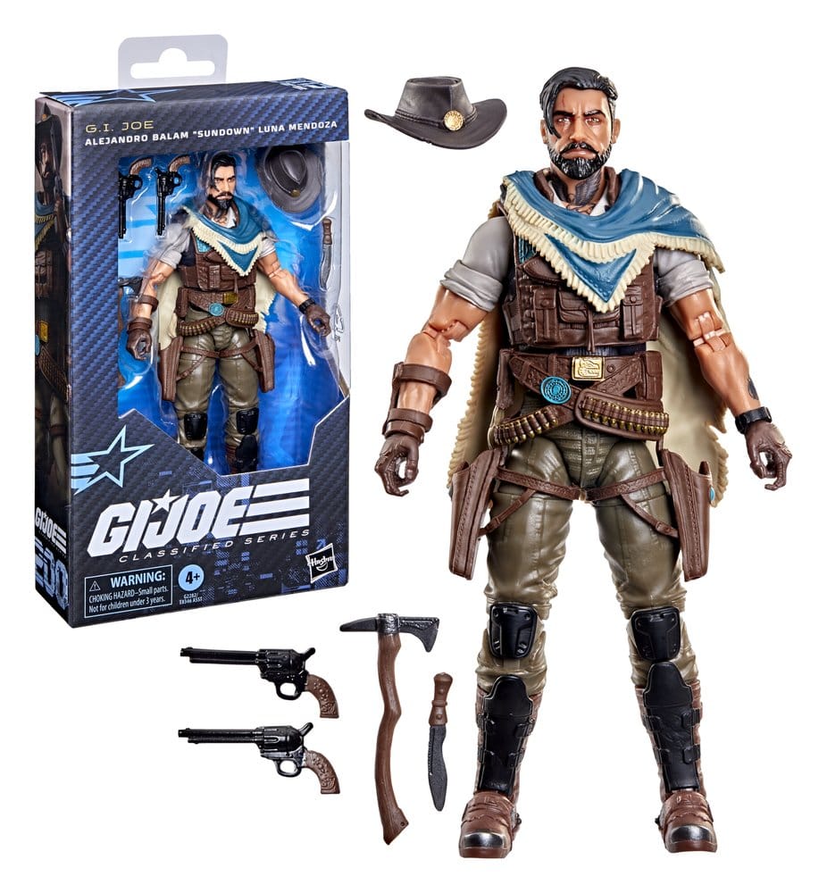 G.I. Joe Classified Series figurine #200 Alejandro Balam "Sundown" Luna Mendoza 15 cm