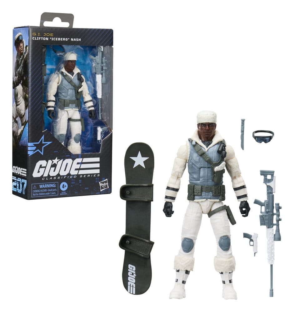 G.I. Joe Classified Series figurine #207 Clifton "Iceberg" Nash 15 cm