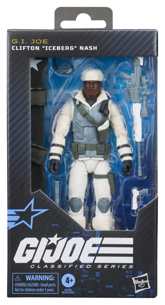 G.I. Joe Classified Series figurine #207 Clifton "Iceberg" Nash 15 cm