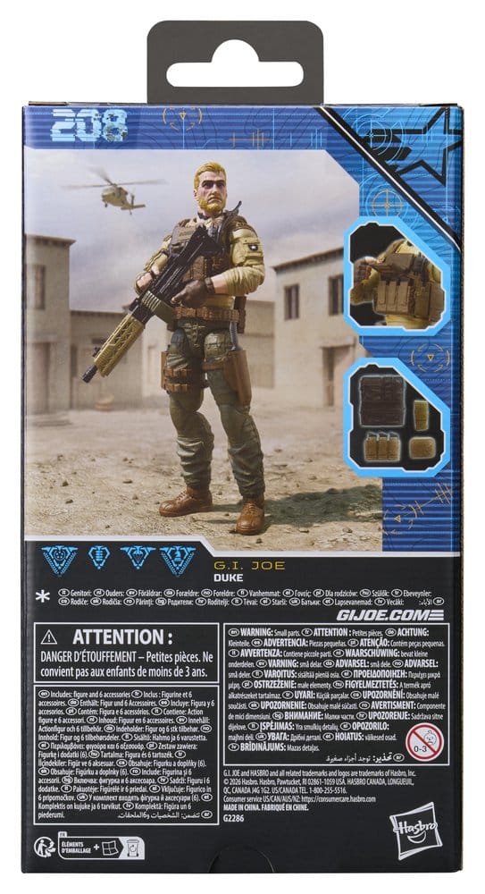 G.I. Joe Classified Series figurine #208 Duke 15 cm