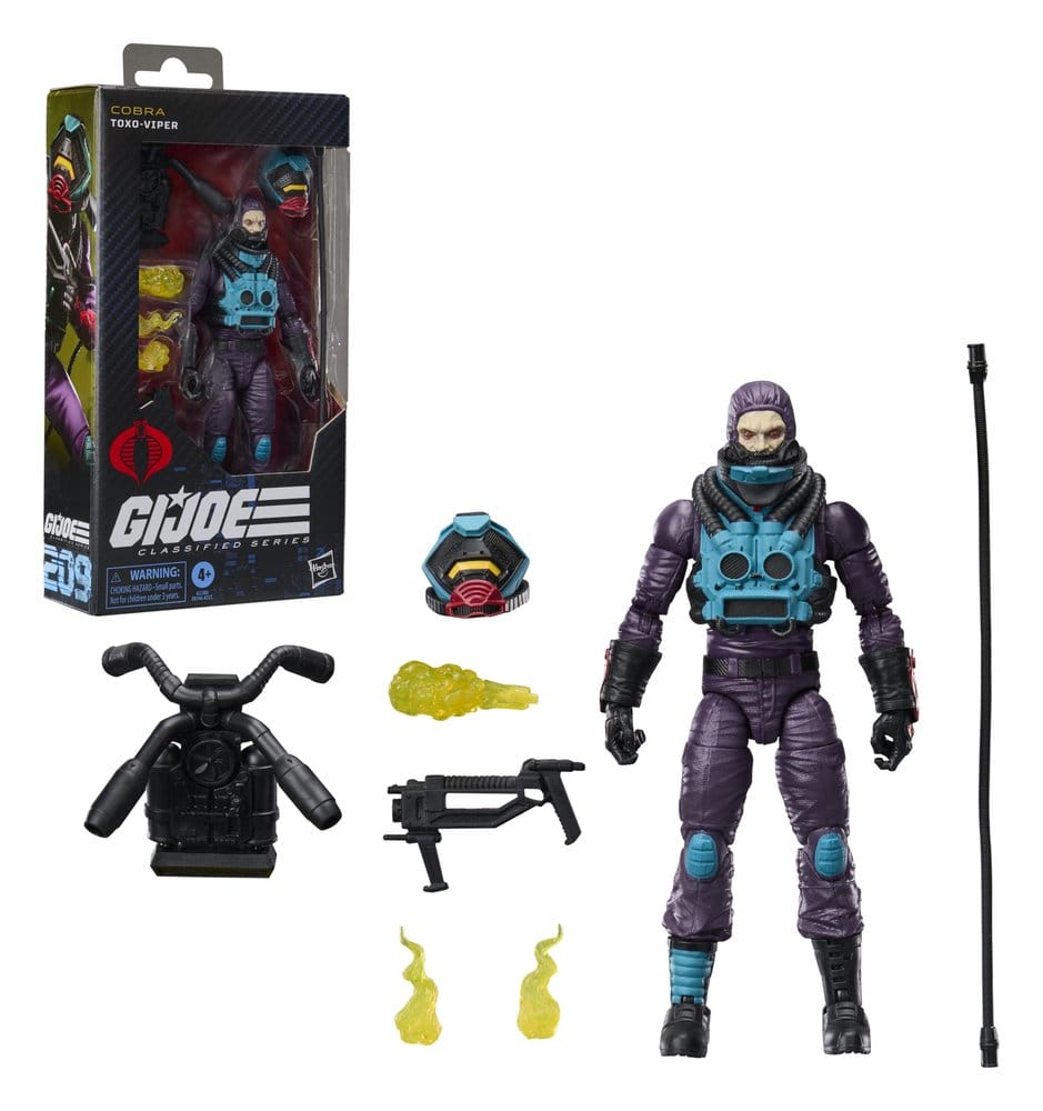 G.I. Joe Classified Series figurine #209 Toxo-Viper 15 cm